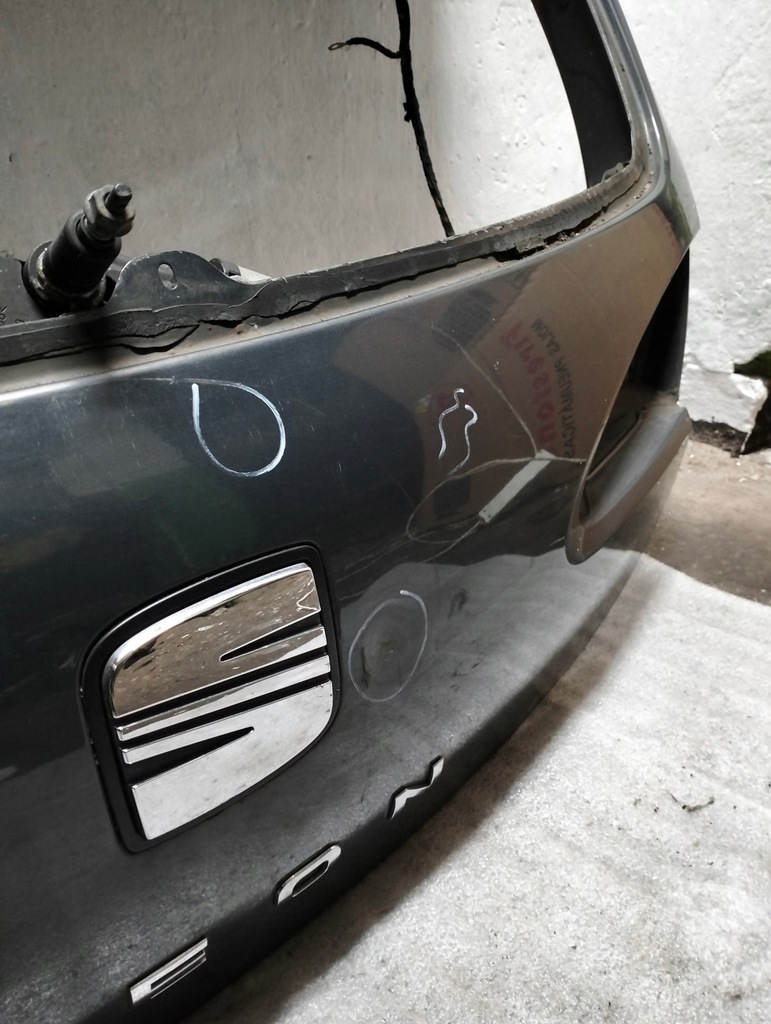 фото №6, Seat крышка багажника багажника задняя задняя seat leon 2 ii