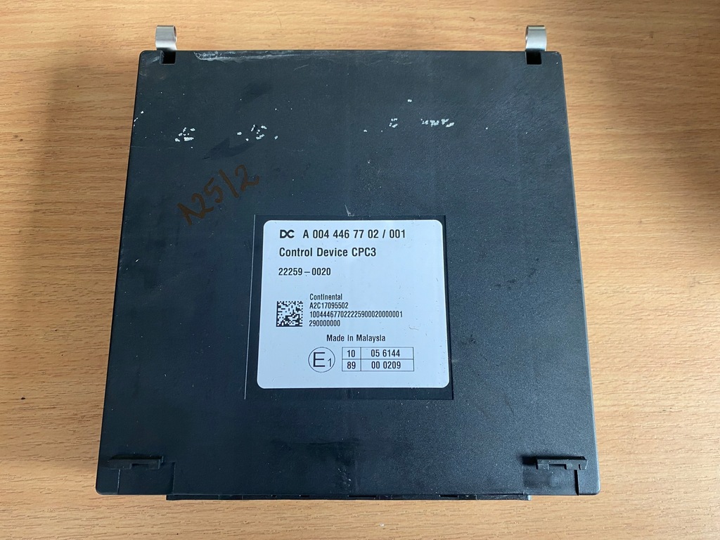 фото №1, Mercedes actros mp4 модуль блок управления cpc3 0044467702 оригинал