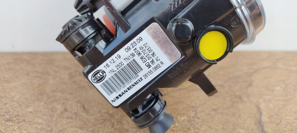 фото №3, Левый противотуманная фара led drl renault clio zoe trafic 19-24 rok 261550862r k98/l276