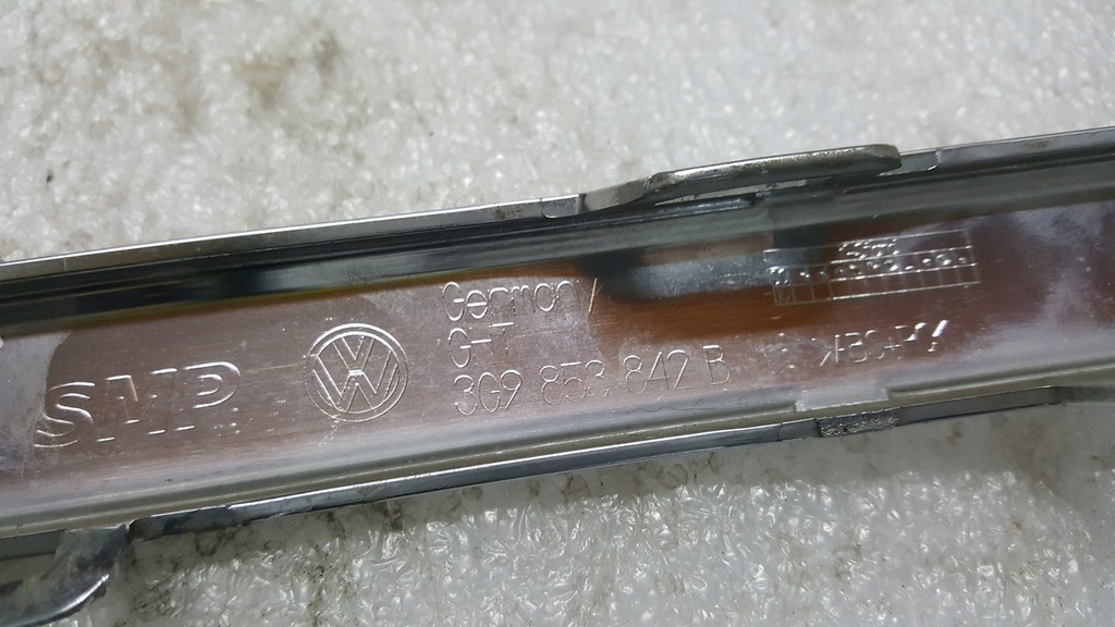 фото №11, Молдинг хром бампера правий задня vw passat b8 alltrack 3g9853842b демонтаж