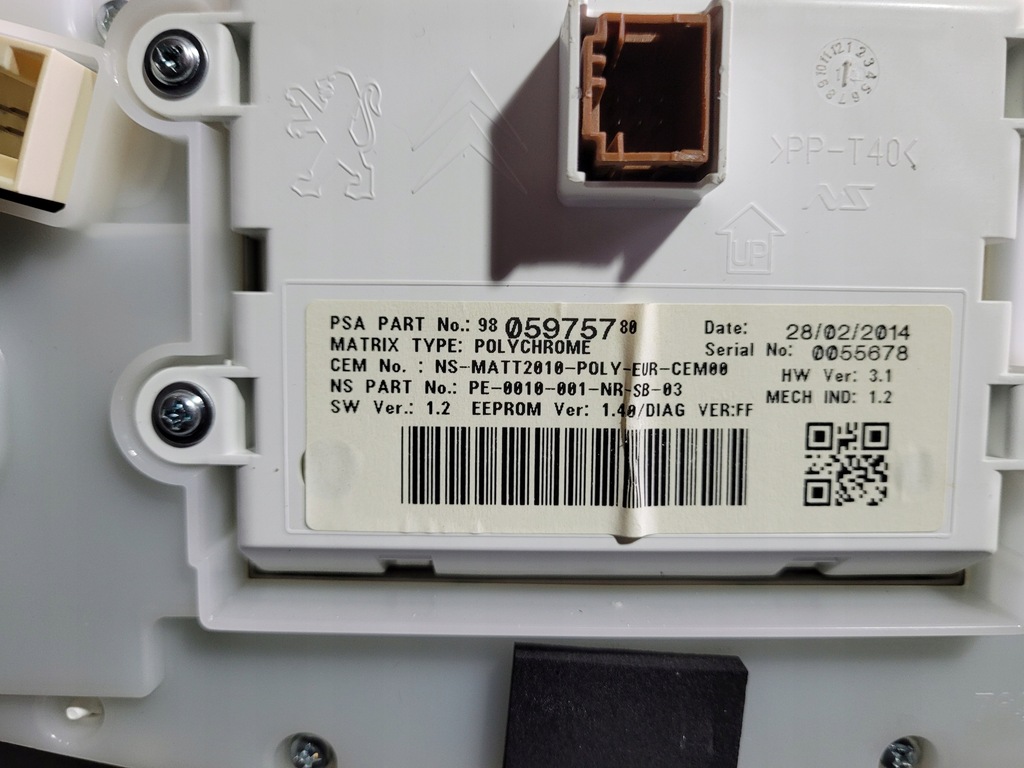 фото №5, Лічильник прилади peugeot 208 2008 9805969180