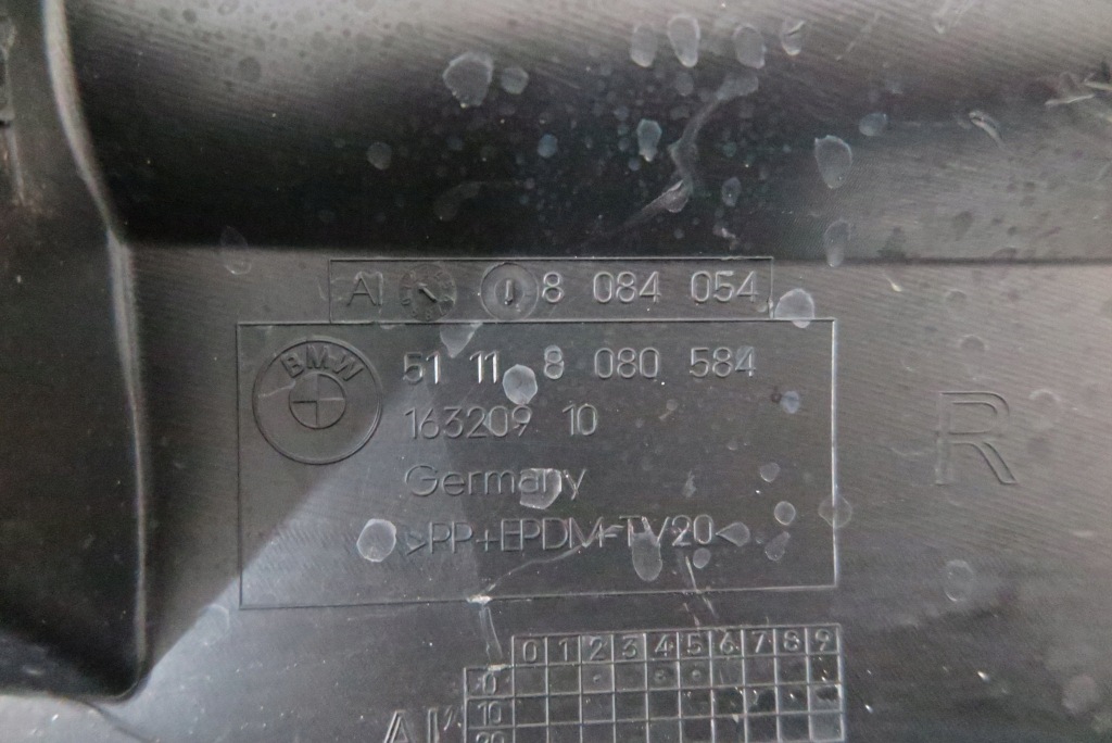 Купить Направляющая кронштейн бампера правый перед bmw m5 f90 8080584