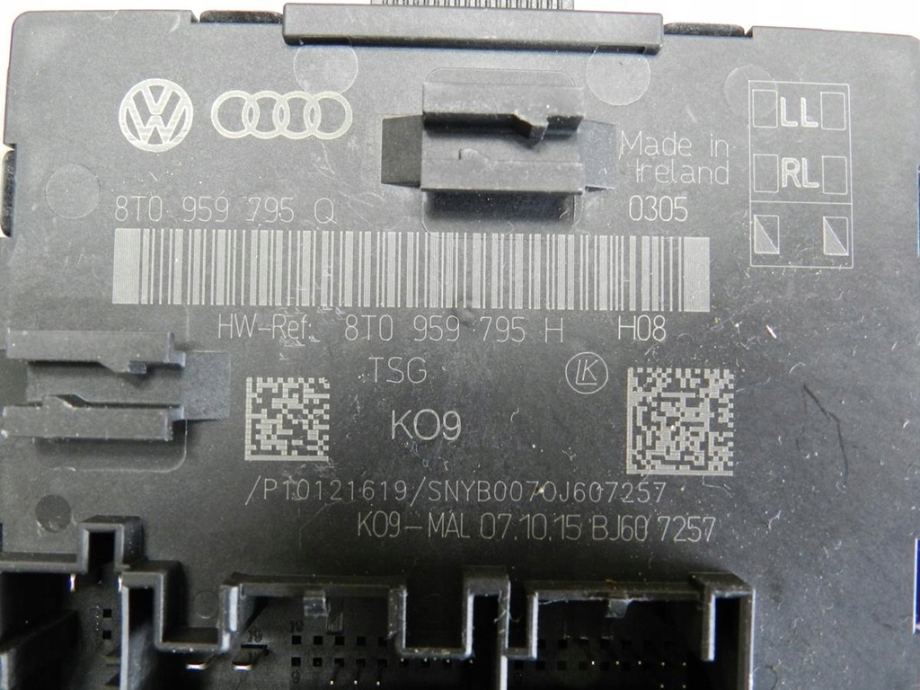 фото №1, Audi a5 8t модуль двері 8t0959795h