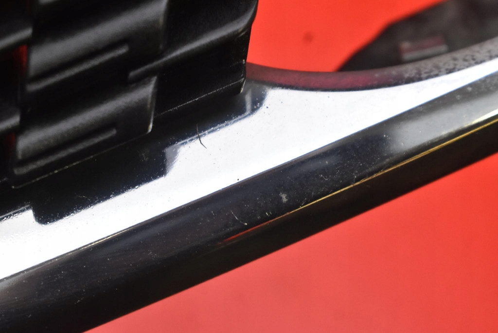 фото №10, Решітка бампера ліва перед хром nsr2381001 nissan micra k12 lift 07-10