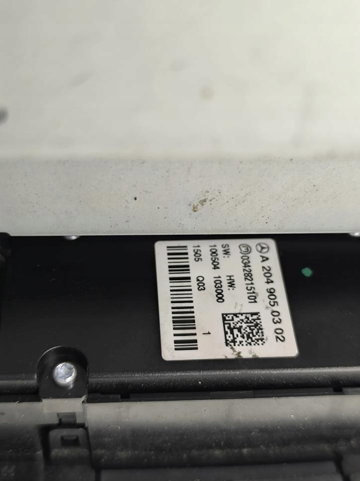 фото №5, Cd радио навигация mercedes w204 lift sedan a2049003509