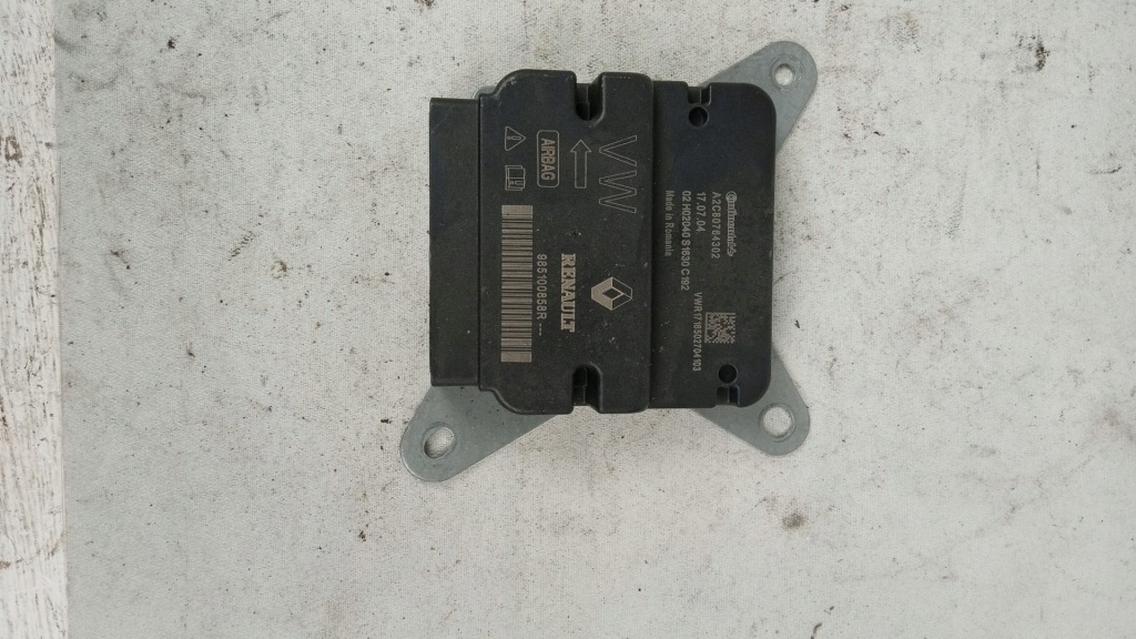 фото №1, Renault twingo iii 14- модуль подушок подушка безпеки датчик 985100858r