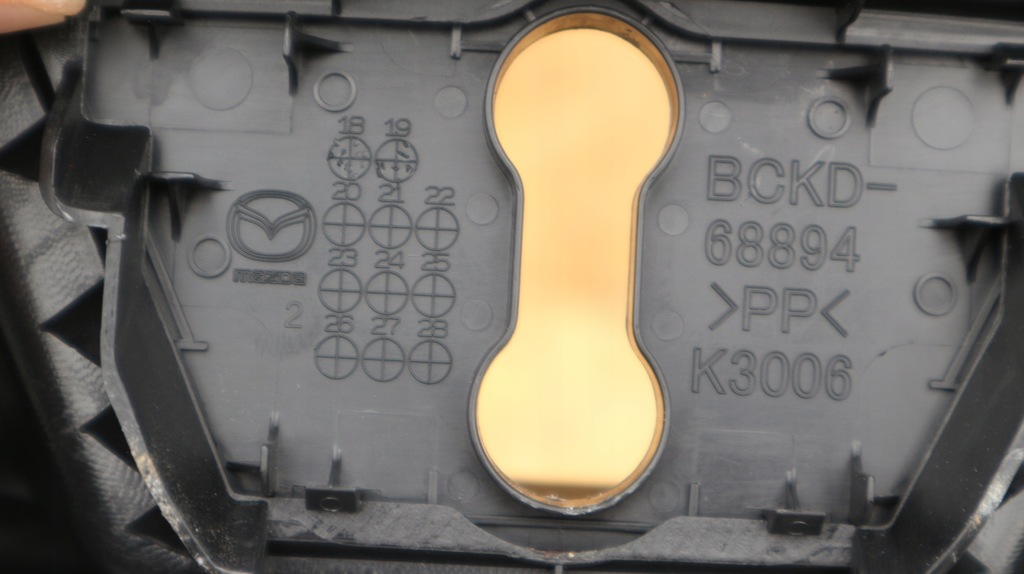 фото №9, Mazda 3 bp хэтчбек защита поперечина заднего rok 2019 bckd-6889x