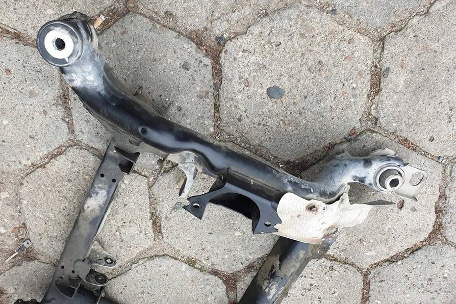 фото №6, Mercedes ml ii w164 lift 09r 3.5 v6 підрамник підрамник pod двигун перед балка