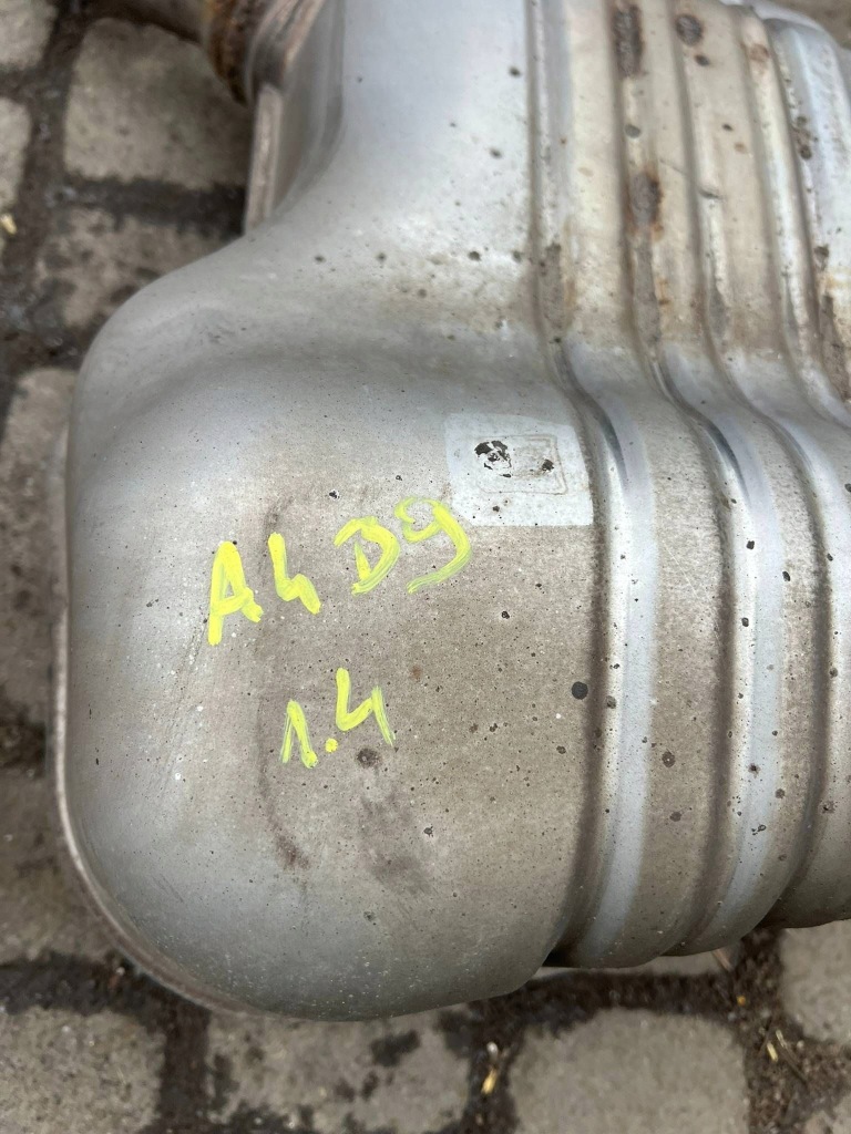 фото №7, 8w0 253 611 k гаситель выхлоп 1.4 tfsi audi a4 s4 b9