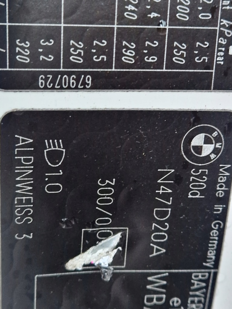 Крыло  левое  передний bmw e60 alpinweiss 3 Цена