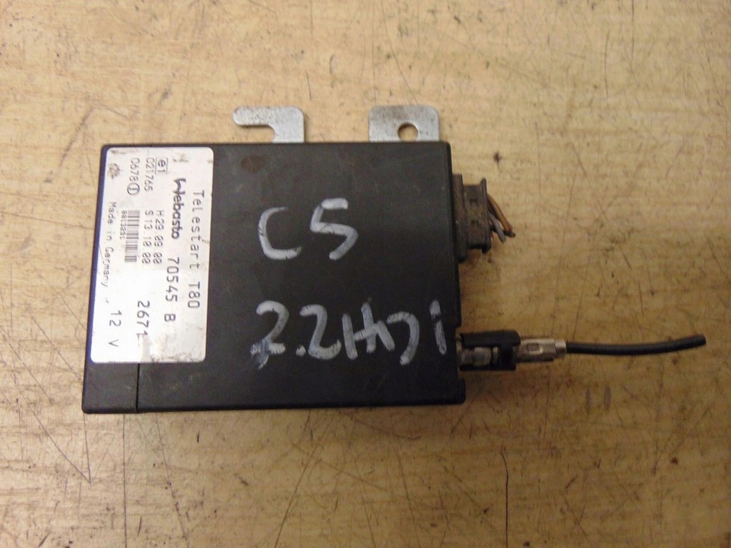 фото №1, Модуль блок управления webasto telestart t80