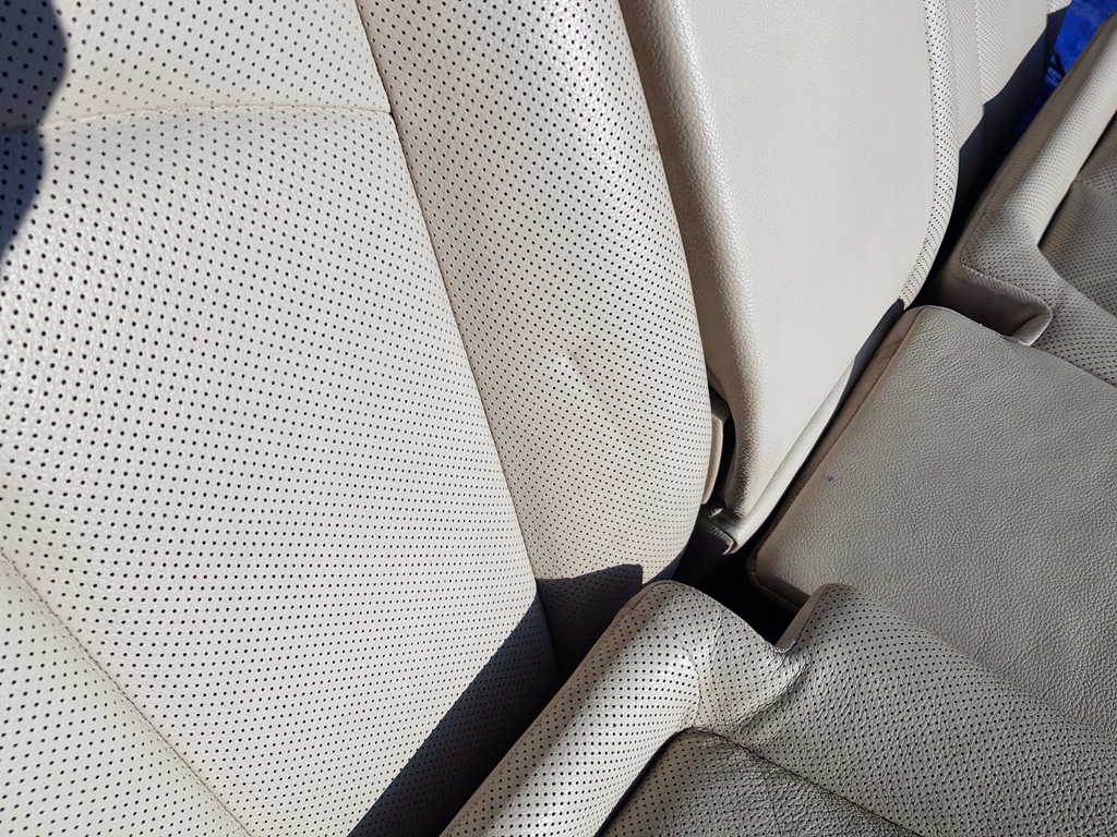 фото №7, Mercededes w211 kombi заднє сидіння шкіряний перфорована заднє сидіння спинка шкіра