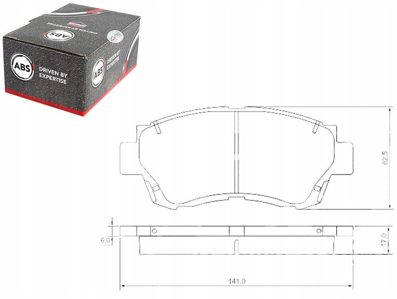 фото №1, A.b.s. гальмівні колодки гальмівні lexus es 300 mcv10_. vcv1