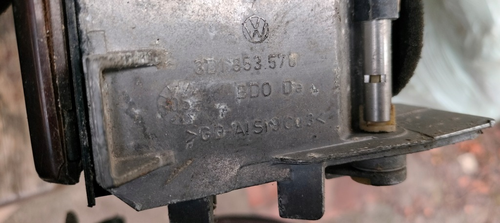 фото №7, Vw phaeton 3d0 3d1 02- годинник решітка обдув