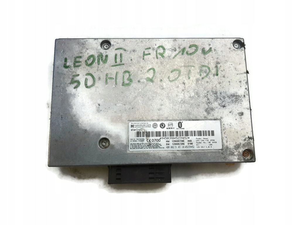 фото №1, Seat leon ii модуль bluetooth 1z0035729e