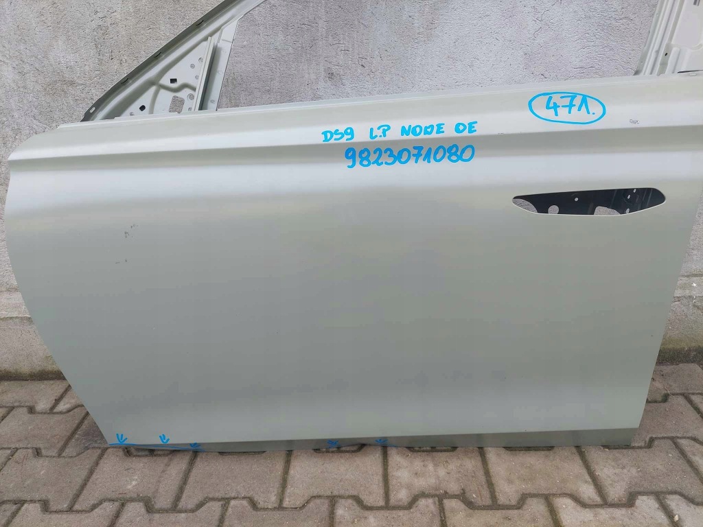 фото №5, Citroen ds9 двері ліва перед передні nowe оригінальний номер