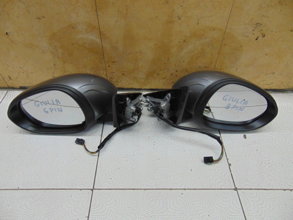 фото №1, Дзеркало ліва праве alfa romeo giulia 6pin 8pin