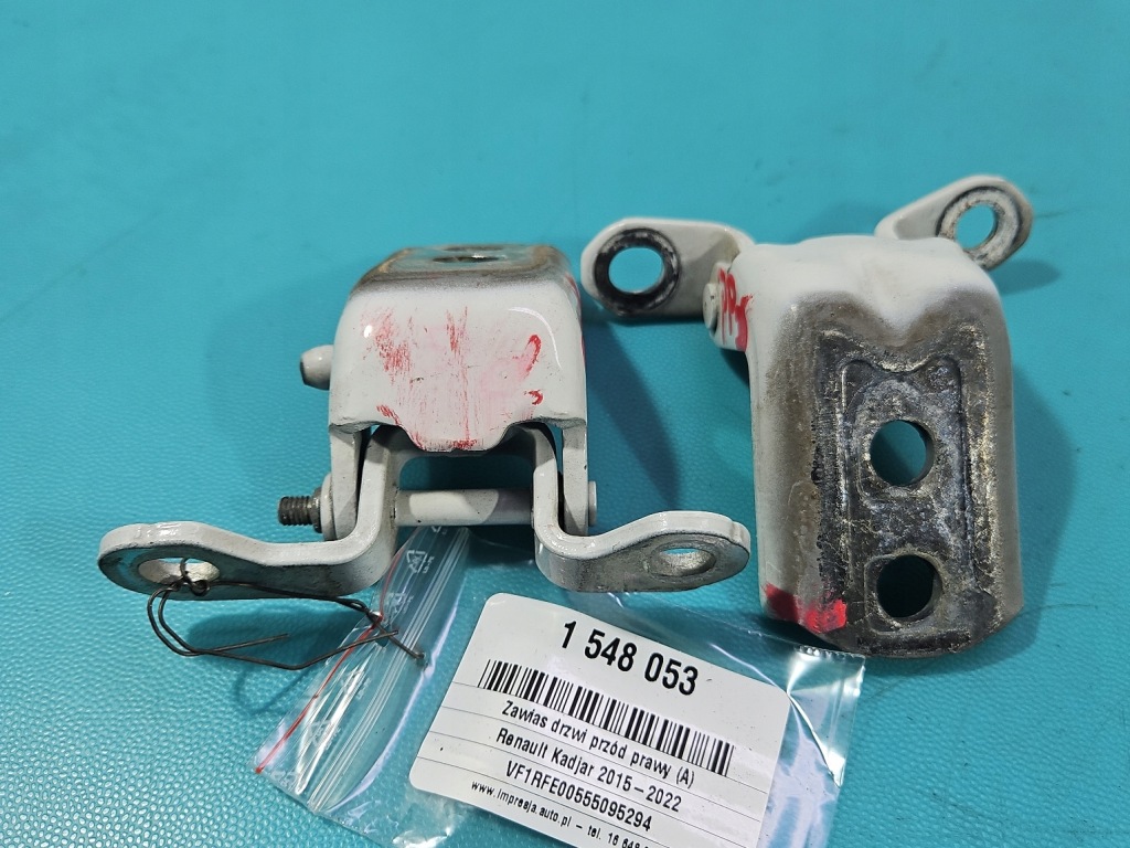 фото №1, Петля дверь перед правый renault kadjar белый dv369