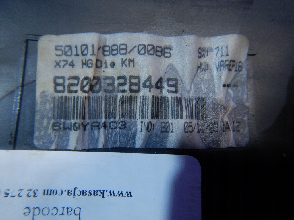 фото №5, Renault laguna ii 2.2 прилади лічильник 8200328449