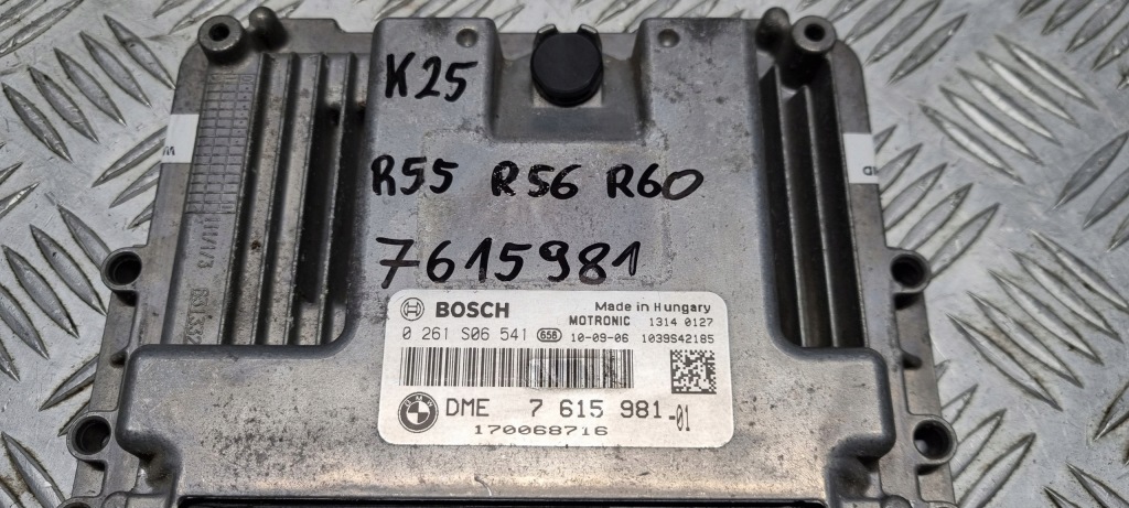 Mini оригінальний номер 7615981 r55 r56 r57 r60 бортовий комп'ютер модуль блок керування комп'ютер dme Ціна