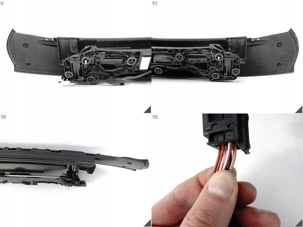 фото №10, Porsche cayenne 9y3 coupe крышка багажника механизм привод спойлер спойлер крыло задняя