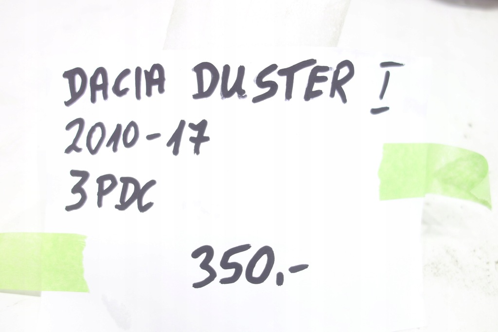 фото №11, Бампер задняя dacia duster 10-17 3 pdc 850220033r