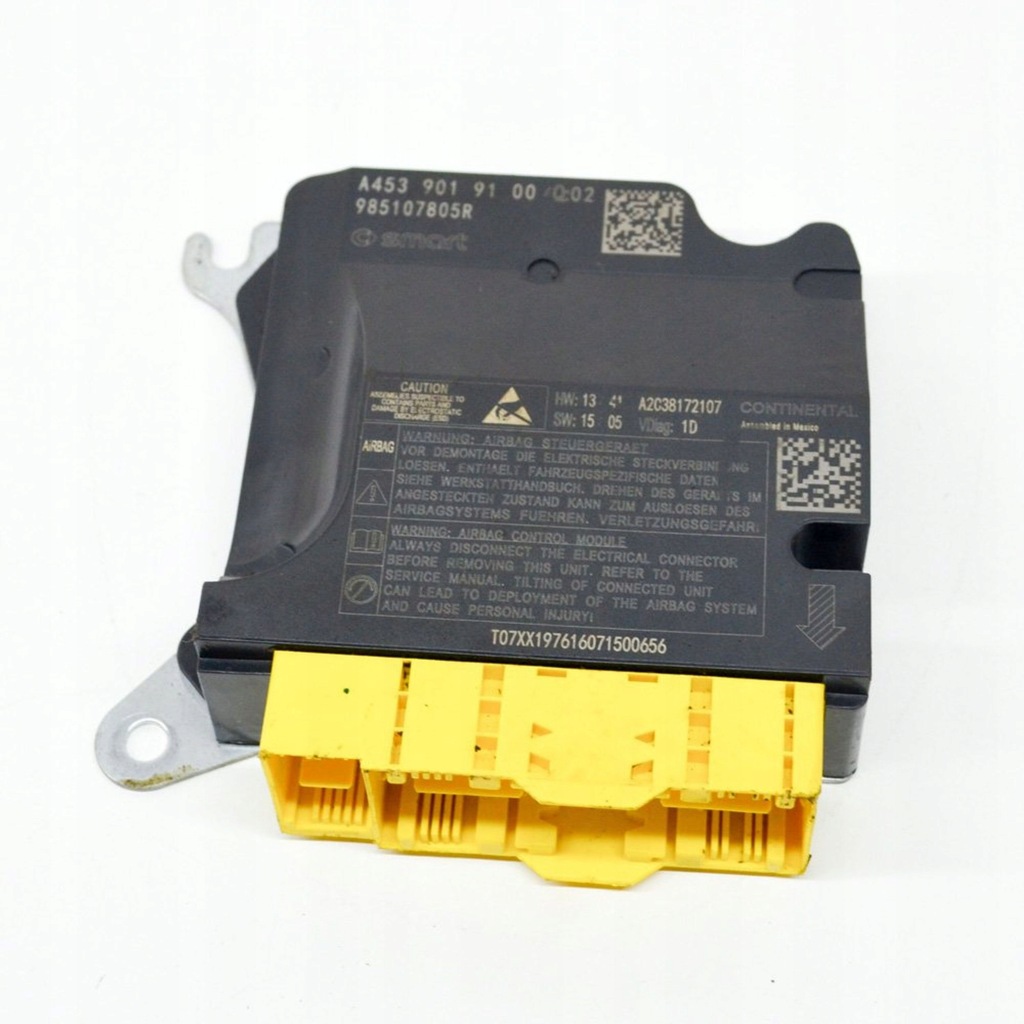 фото №1, Smart forfour ii w453 2016 блок керування / модуль подушка безпеки