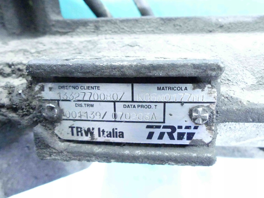 фото №8, Трансмиссия рулевая рейка citroen c8