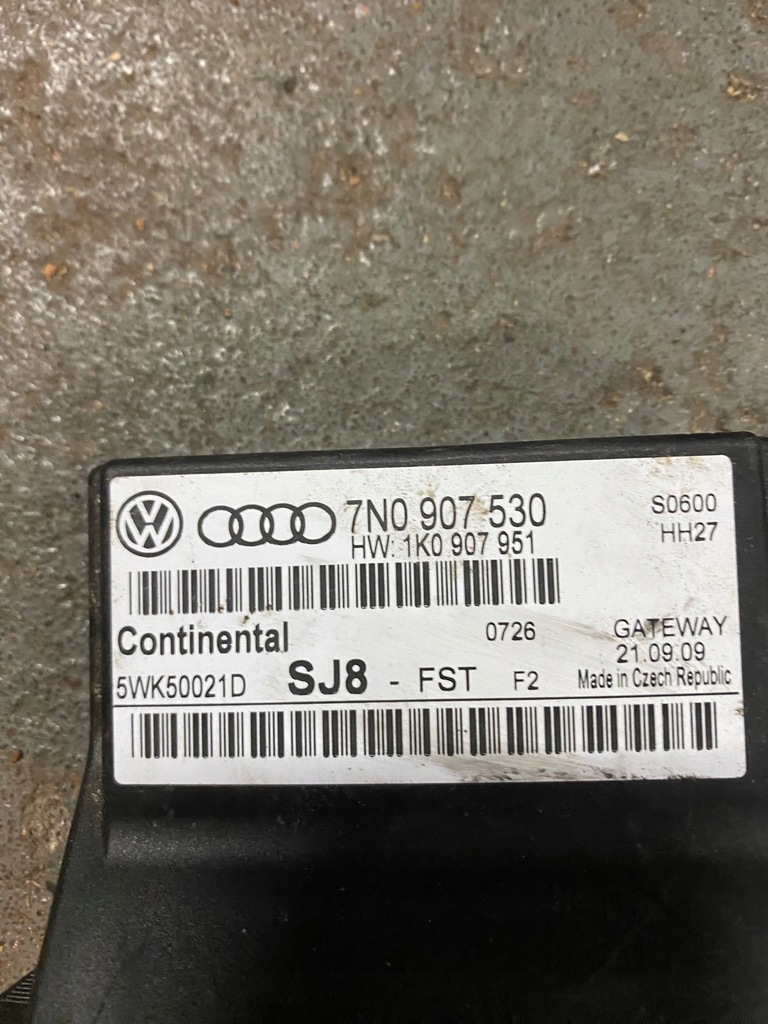 фото №3, Vw golf v модуль шлюз 7no907530