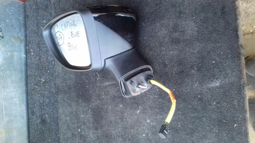 фото №6, Дзеркало ліва renault captur lift 9 pin europa