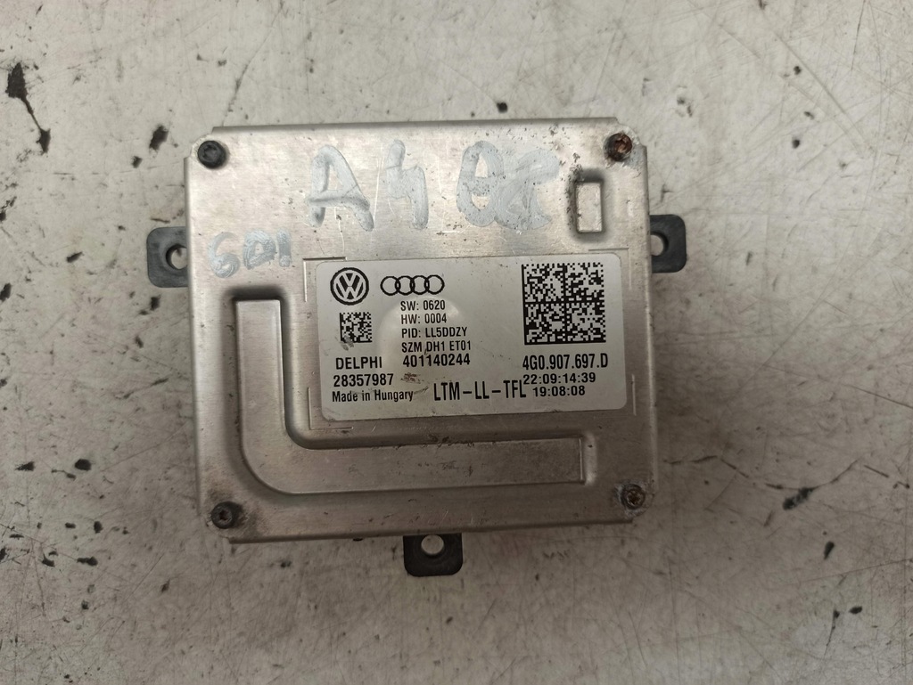 фото №1, Audi a4 b8 перетворювач лампи модуль led 28357987