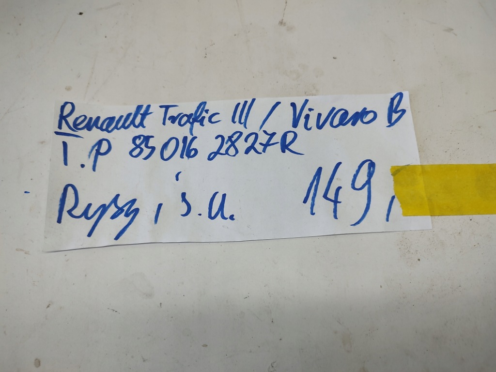 Кутик бампера задня правий trafic iii vivaro b 850162827r Київ