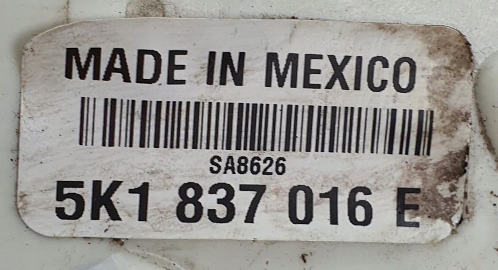 фото №6, Замок двері правий vw new beetle 5c 5k1837016e euro