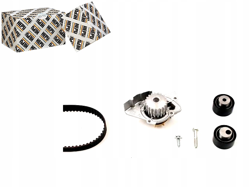 фото №1, Комплект - набір ремінь розподільного валу hepu 1987946435 kp