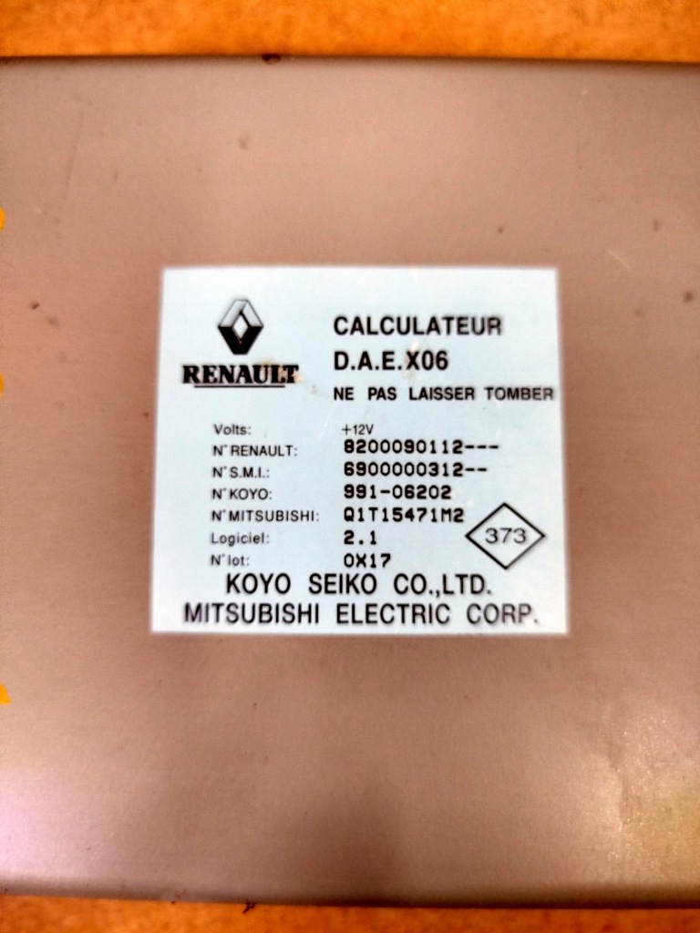 фото №4, Модуль усилителя renault twingo i 8200090112