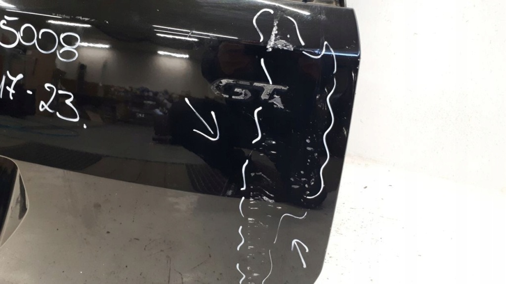 фото №4, Peugeot 5008 2017-2023 крышка багажника задняя