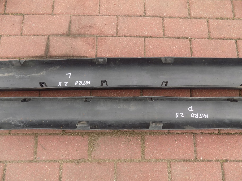 фото №6, Dodge nitro молдинг накладки пороговые kpl