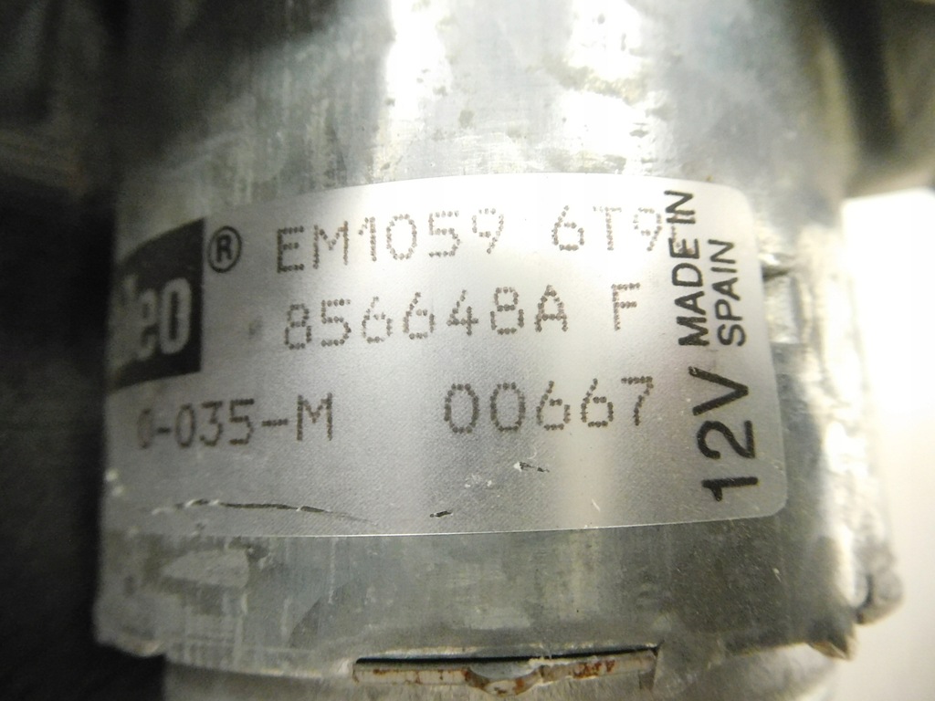 фото №7, Двигун вентилятора радіатора renault 7701043979