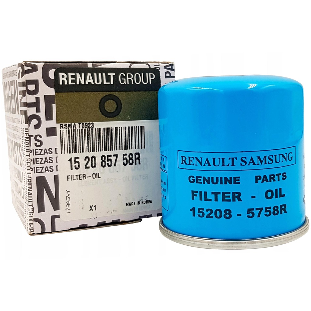 фото №1, Фильтр масла renault dacia nissan новый оригинал 152085758r