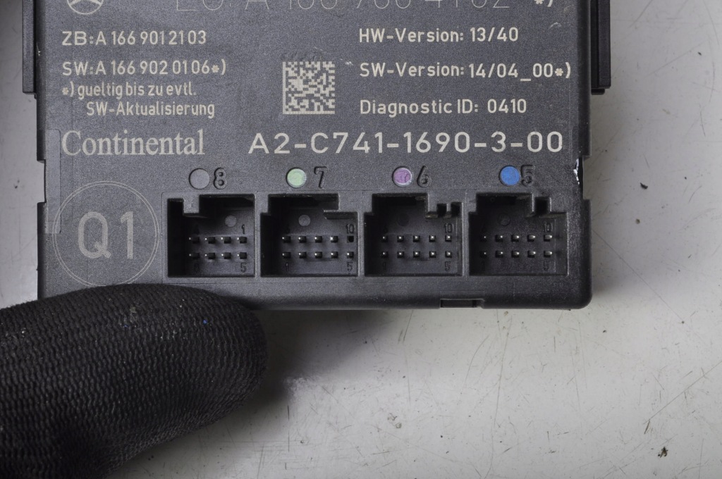 фото №3, Mercedes w176 модуль двері лівий перед