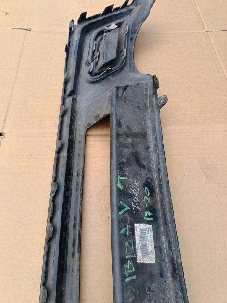 фото №12, Накладка бампера спойлер задняя задний seat ibiza v 6f 6f0807568f