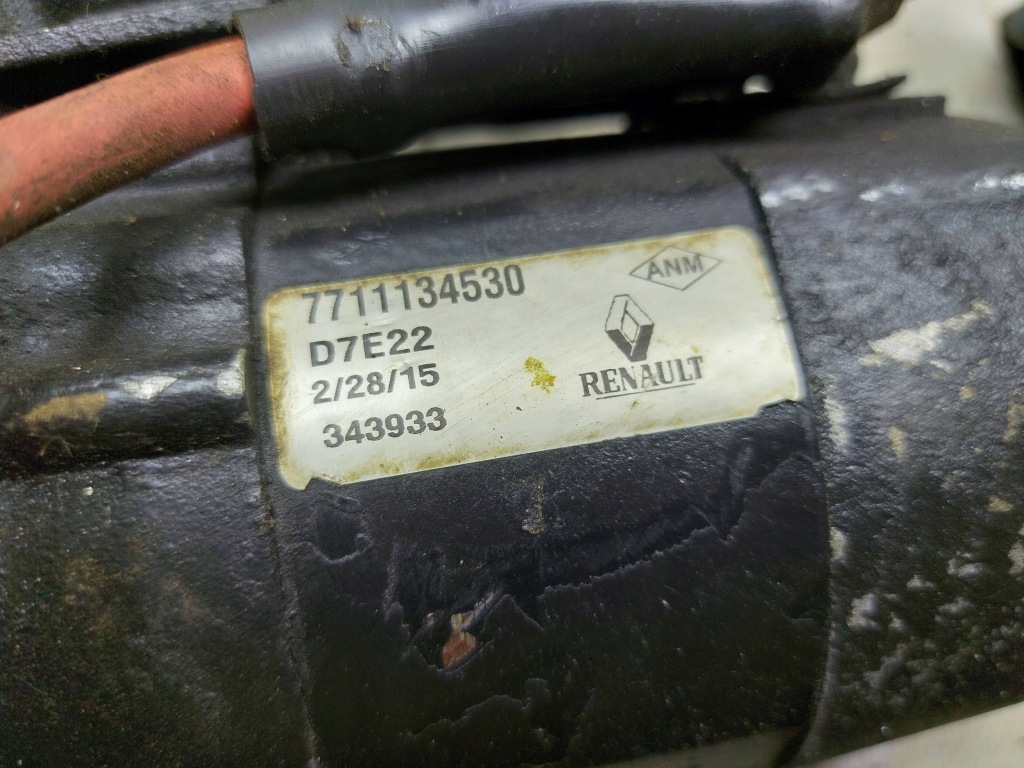 фото №6, Стартер 7711134530 renault clio ii 1.4