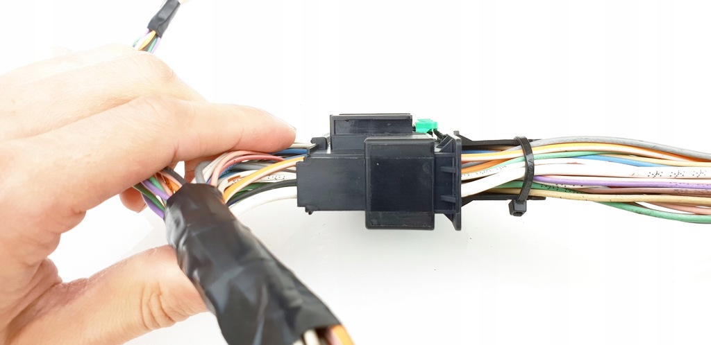 фото №12, Renault megane scenic 2 ii колодка штекер r2 джгут pod сидіння сидіння czarn