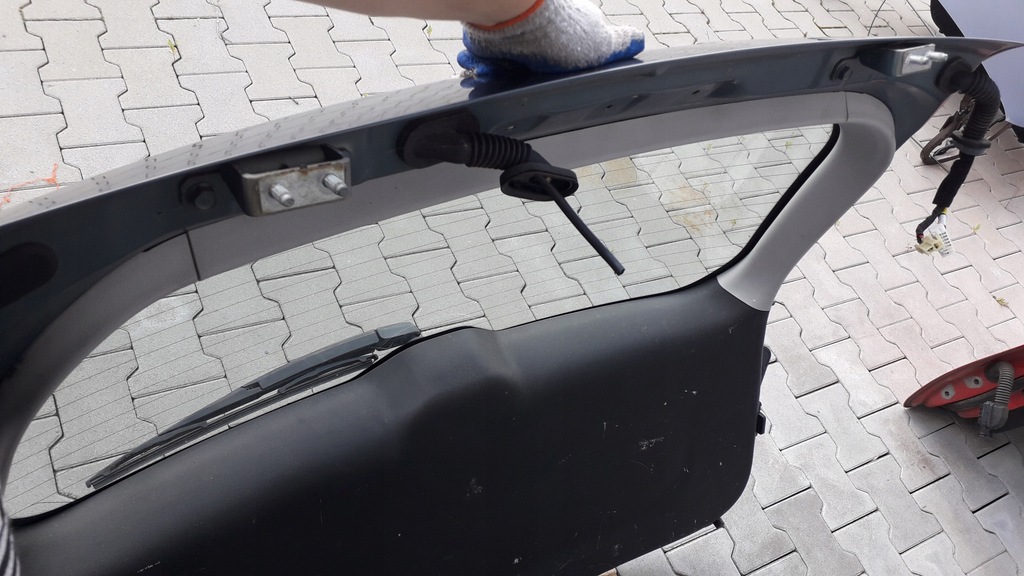 фото №9, Kia carens iii 06-12 задняя крышка багажника задняя i2