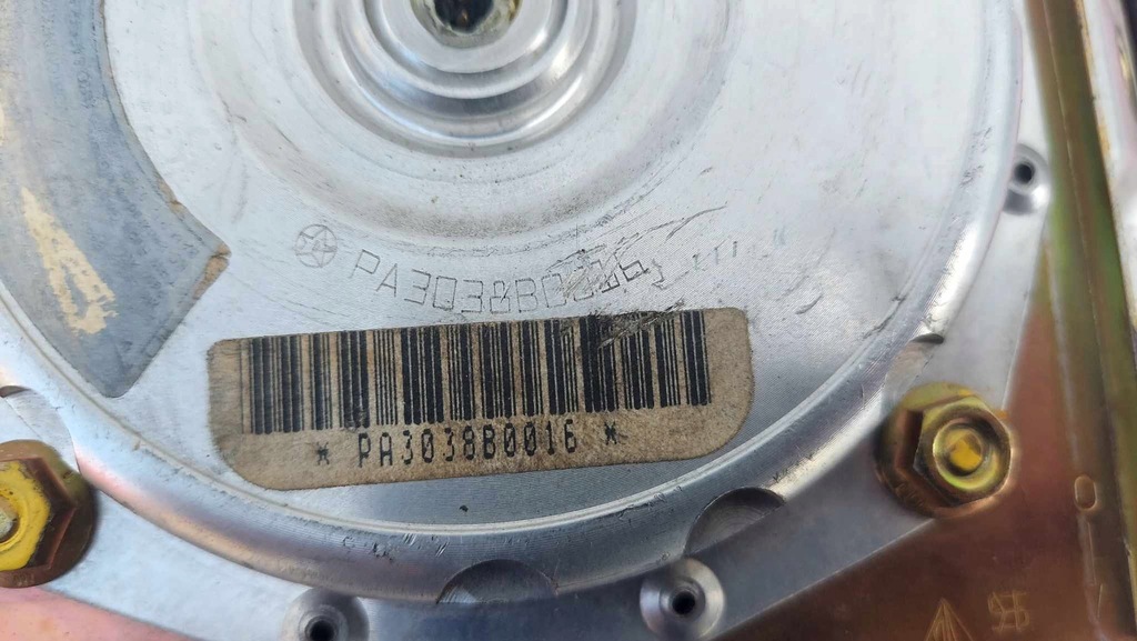 фото №8, Porsche 964 944 подушка безопасности водителя подушка w руль оригинальный номер 2591