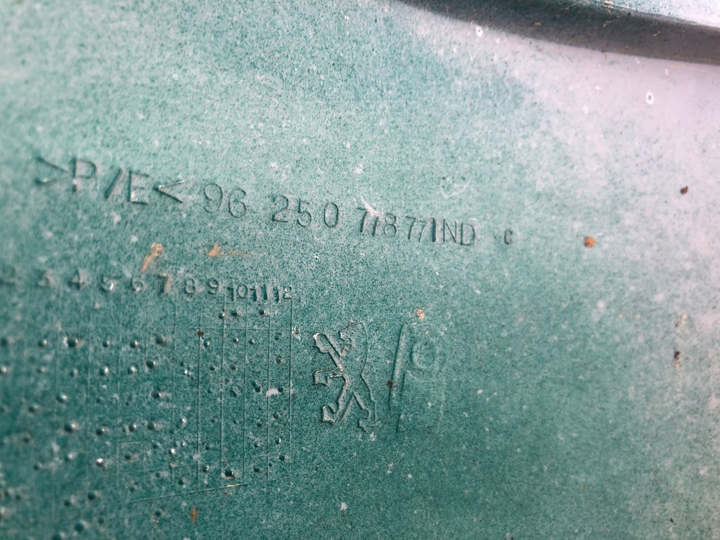 фото №7, Бампер задняя задний peugeot 206 hb