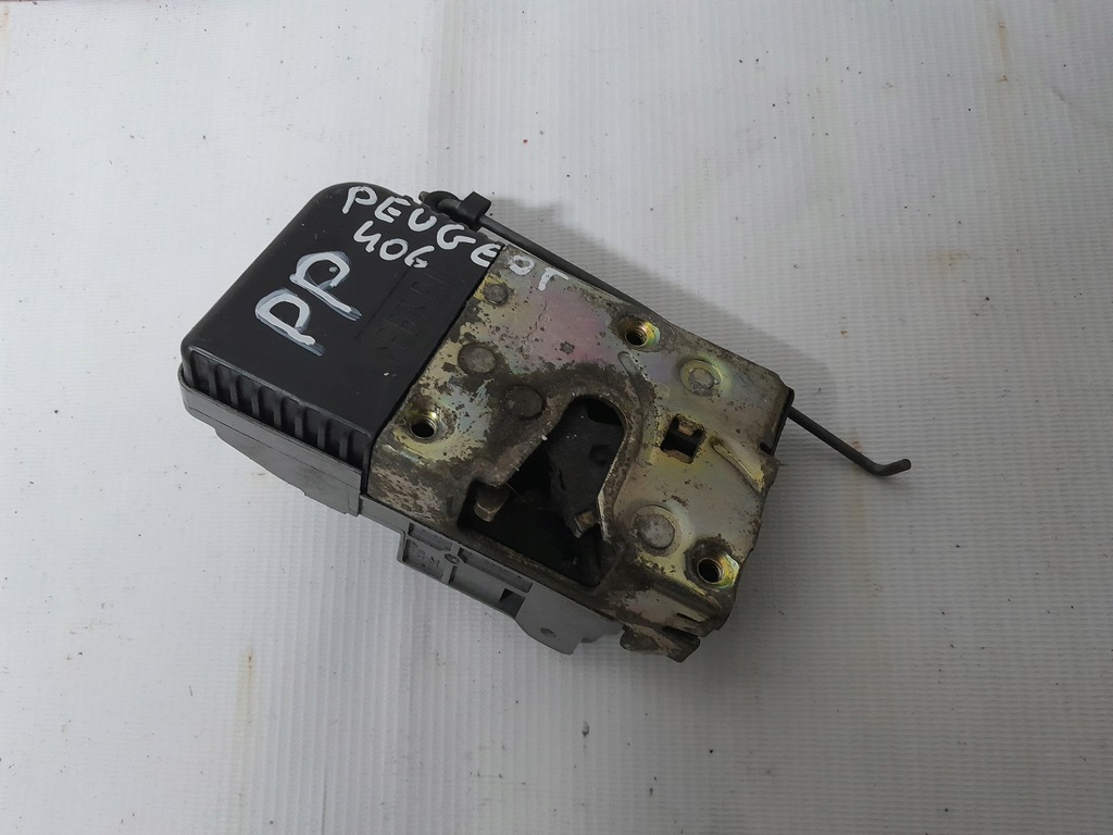фото №1, Замок дверь правый перед peugeot 406 6 pin