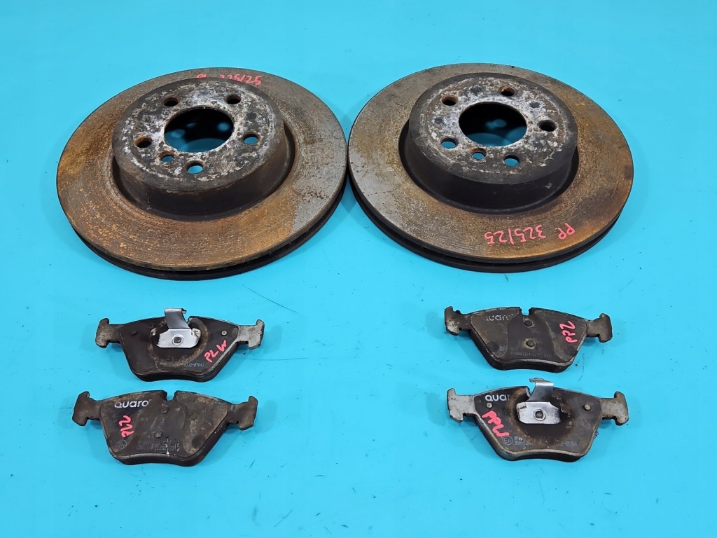 фото №1, Тормозные диски тормозные перед тормозные колодки bmw x3 e83 2.0d m47