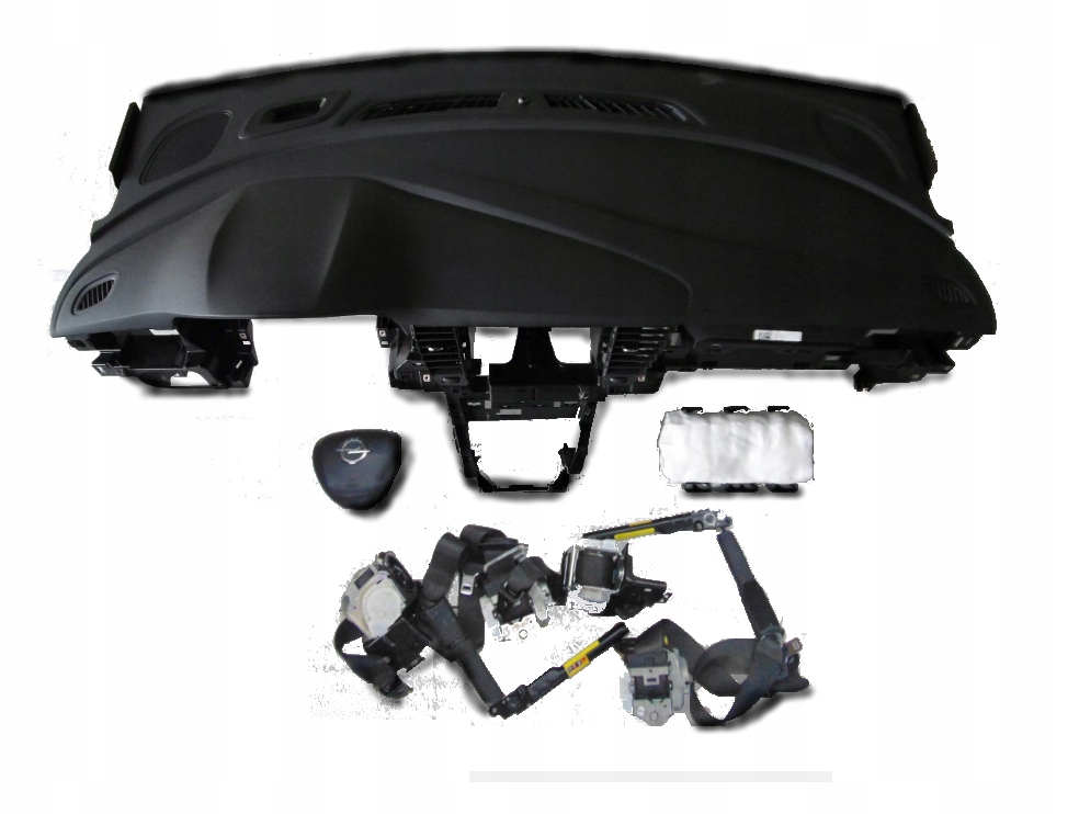 фото №1, Opel astra v k приборная панель подушка безопасности ремни комплект head up