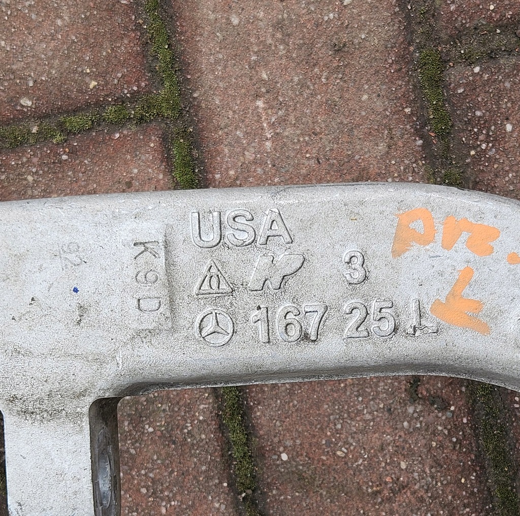 фото №6, Mercedes gle ii w167 підвіска ліва перед поворотний кулак амортизатор важелі